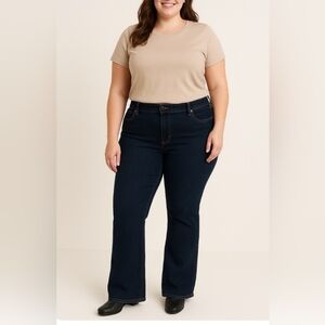 Lane Bryant Blue Boot Cut Jeans
